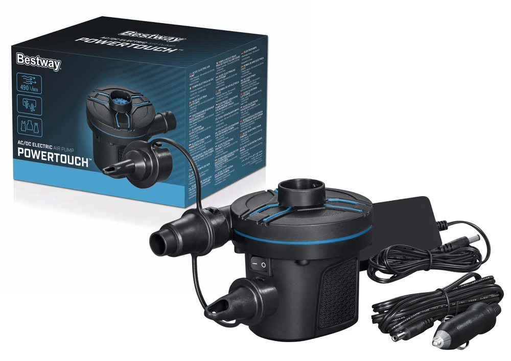 Bestway PowerTouch elektrinis siurblys lizdui ir automobiliui 62255