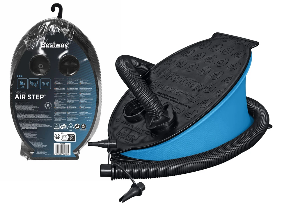 Bestway pėdų pompa čiužiniui 28 x 19 cm 1,4 L Air Step 1400 62004
