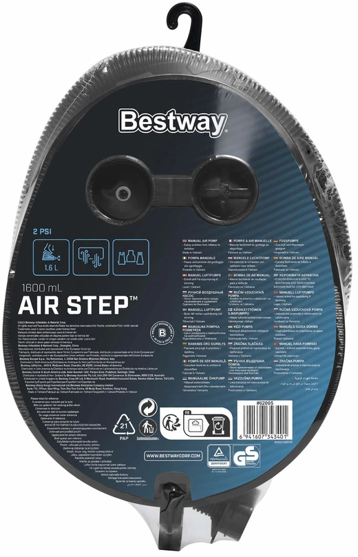 Kojinė pompa BESTWAY Pro-Air, 28 x 22 cm
