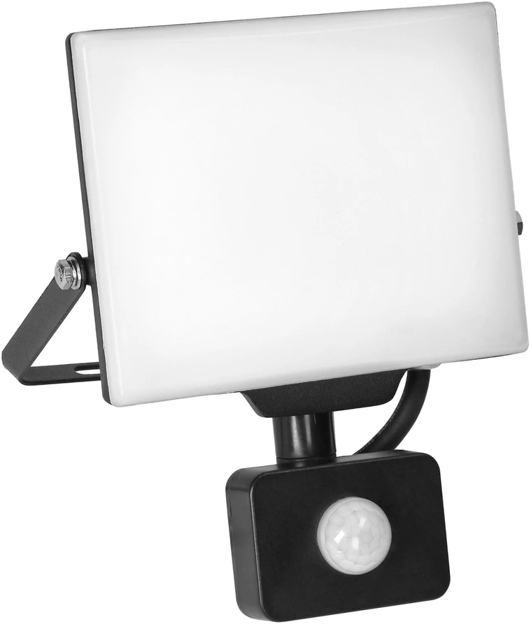 Orno PORTO S LED 30W prožektorius su PIR, 2400lm, IP44, 4000K, aliuminis + polikarbonatas