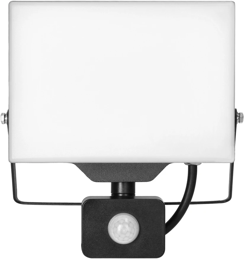 Orno PORTO S LED 50W prožektorius su PIR, 4000lm, IP44, 4000K, aliuminis + polikarbonatas