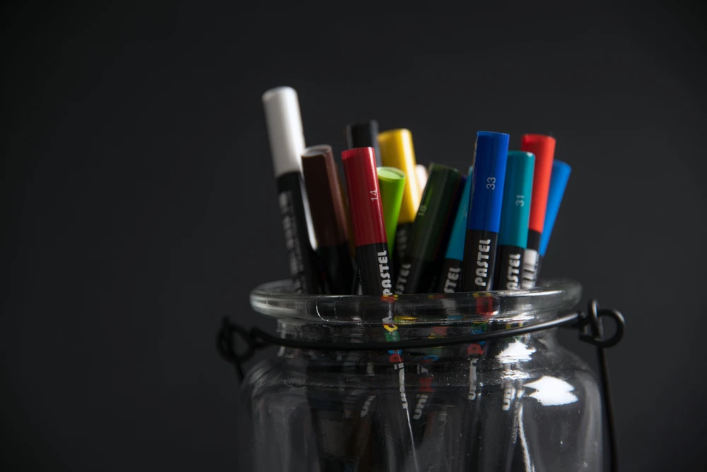 Posca - Pastelinės kreidelės - Ryškios ir intensyvios spalvos, 24 vnt. (402022)
