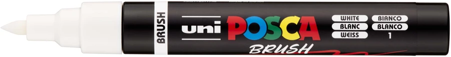 Posca - Šepetys PC-5BR - Baltas (401506-52)