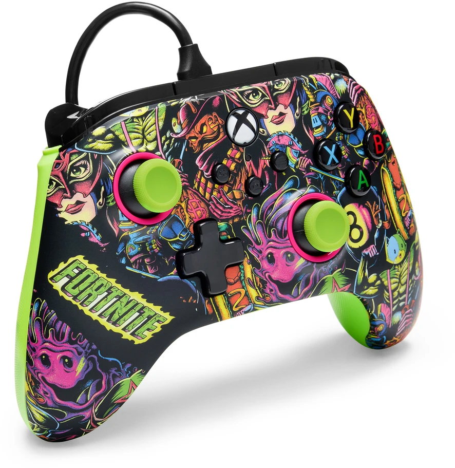 Power A „PowerA Advantage“ laidinis pultelis | „XBOX Series X|S“ | „Fortnite Glow“