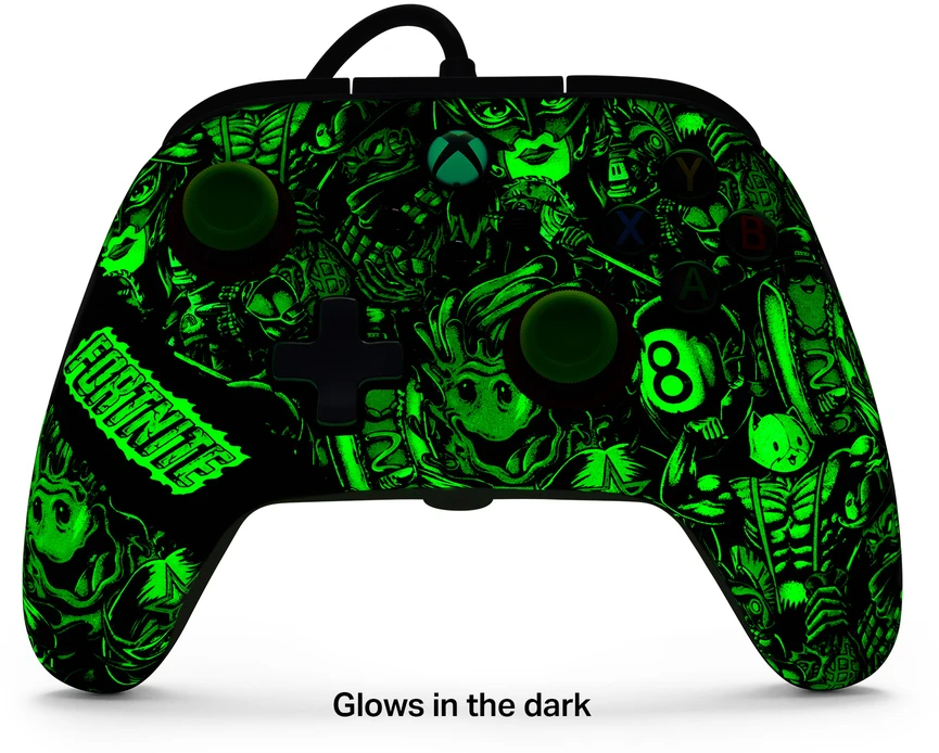 Power A „PowerA Advantage“ laidinis pultelis | „XBOX Series X|S“ | „Fortnite Glow“