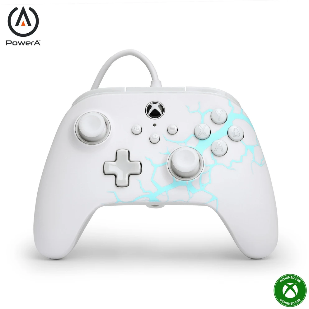 Power A PowerA Advantage Laidinis Pultelis | XBOX Series X|S | Ice Baltas