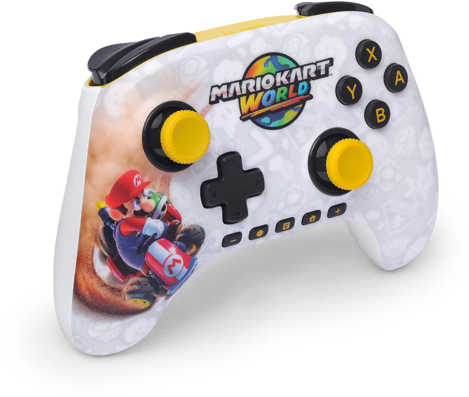 „Power A PowerA“ – belaidis valdiklis, skirtas „Nintendo Switch 2“ – „Mario Kart World“
