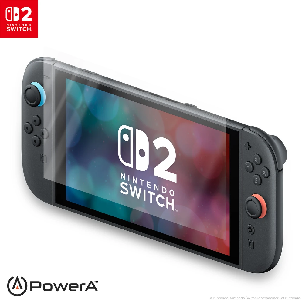 Power A PowerA Apsauginė Nintendo Switch 2 Ekrano Plėvelė (2 vnt.)