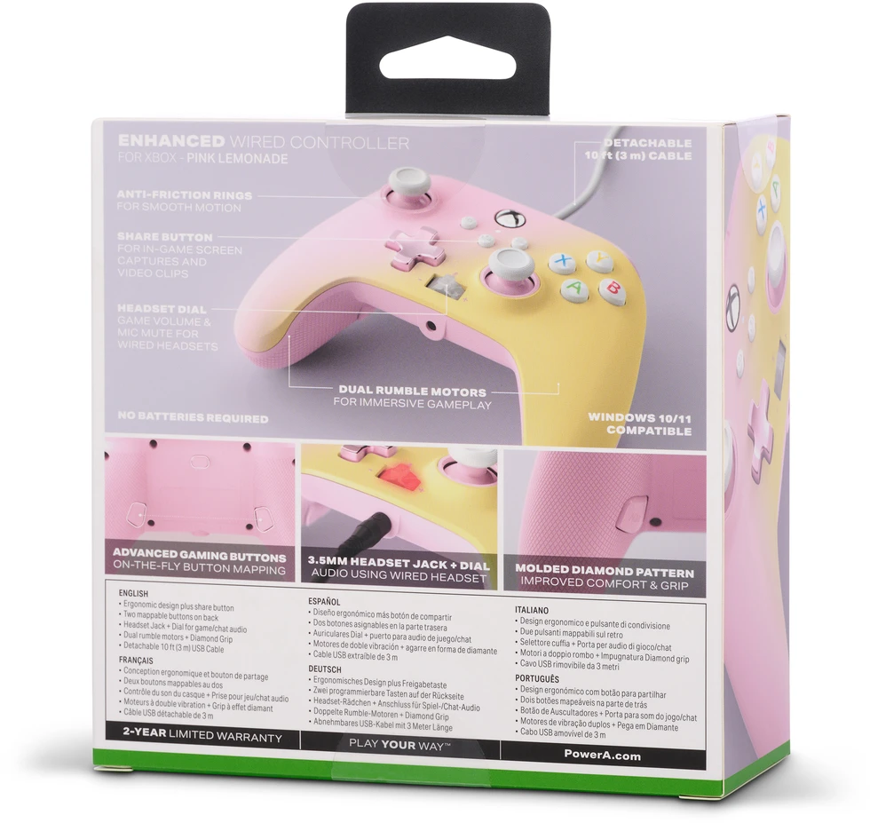 Žaidimų pultelis PowerA Enhanced, skirtas Xbox Series X/S