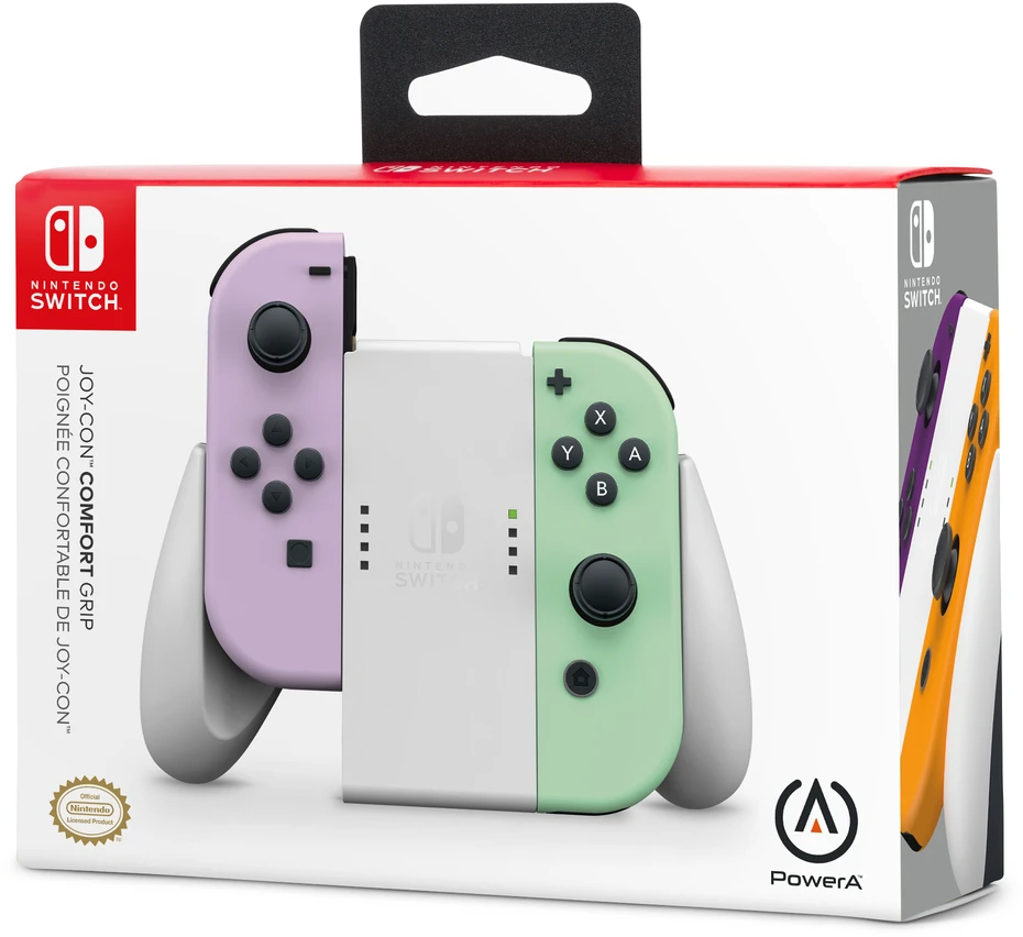 Power A „PowerA Joy-Con Comfort Grip“ – balta (Nintendo jungiklis)
