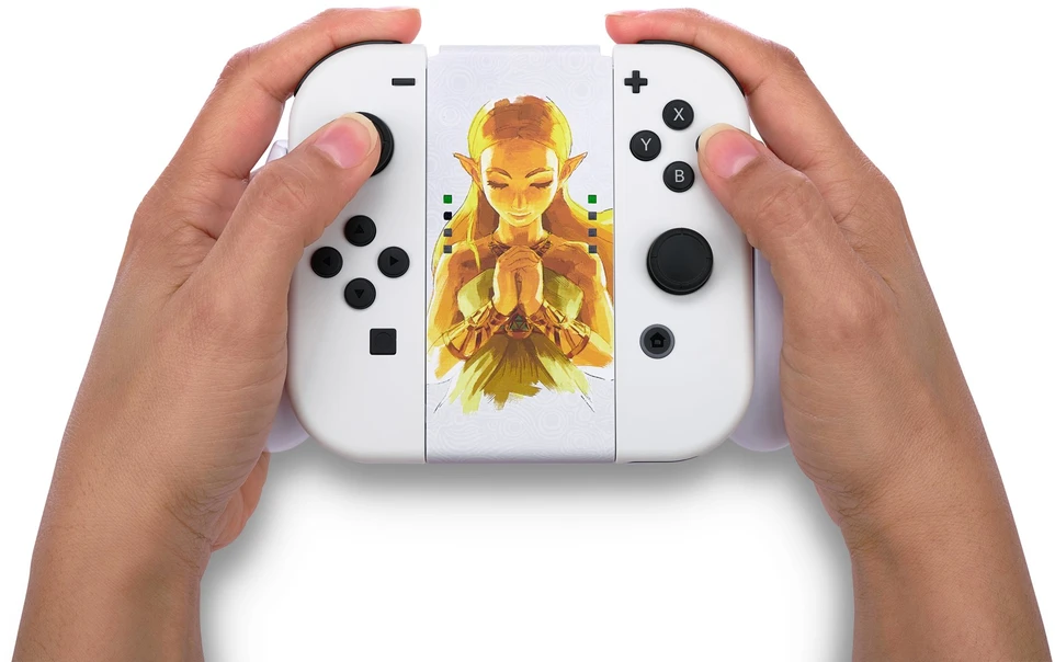 Power A Maitinimas „PowerA Princess Zelda Joy-Con Comfort Grip“ skirtas „Nintendo Switch“.