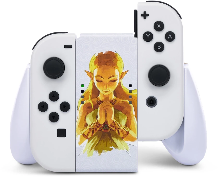 Power A Maitinimas „PowerA Princess Zelda Joy-Con Comfort Grip“ skirtas „Nintendo Switch“.