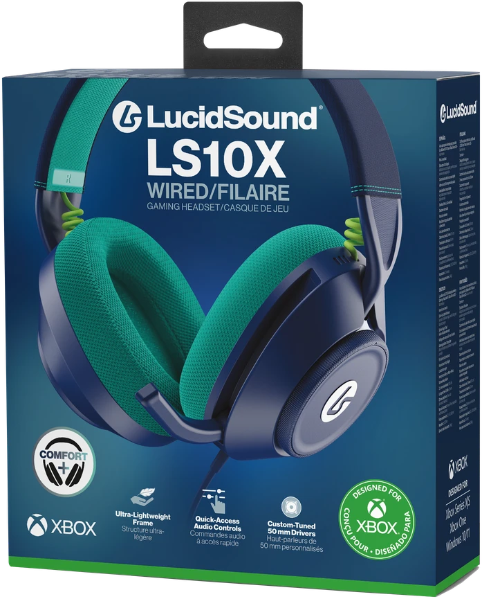 Power A PowerA - LucidSound LS10X Gen 2 Ausinės su laidu Žaidimams skirta XBOX Series X - S - Mariner Mėlyna