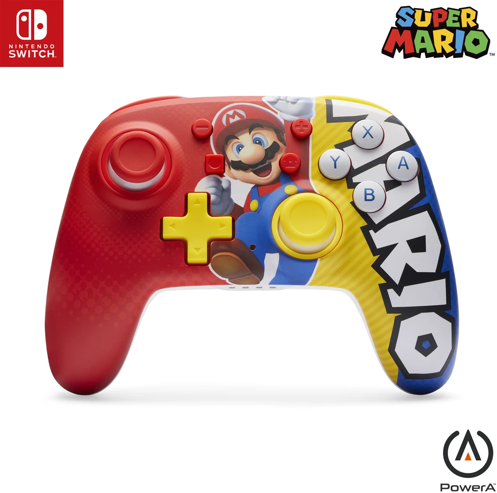 Power A PowerA „Nano Enhanced“ belaidis valdiklis – „Mario Victory“ / „Nintendo Switch“