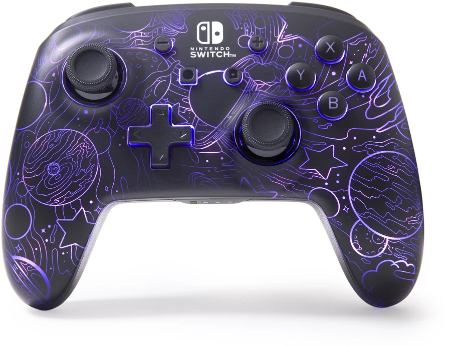 Power A PowerA - Patobulintas belaidis valdiklis - „Galactic Vortex“ („Lumectra“) / „Nintendo Switch“