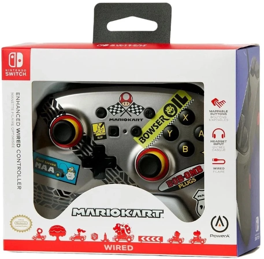 Power A „PowerA SWITCH“ laidinis planšetinis kompiuteris su patobulintu „Mario Kart“
