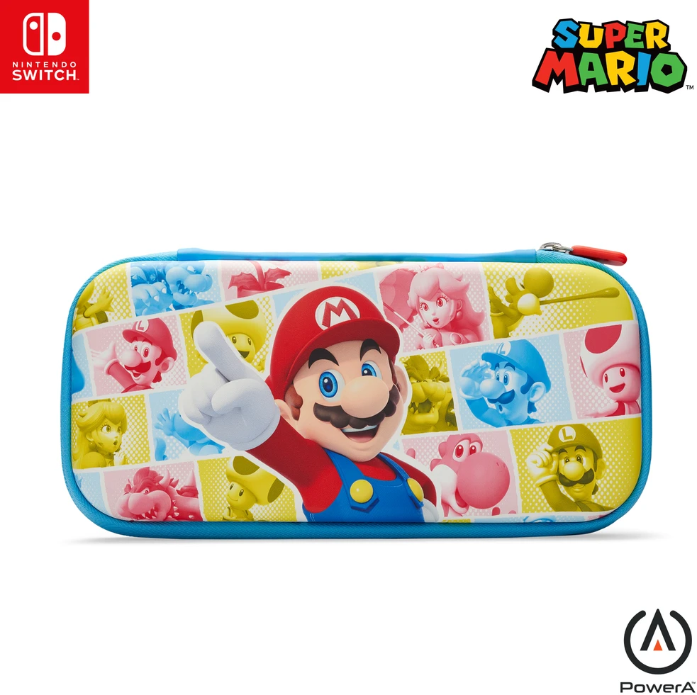 Power A „PowerA Slim“ dėklas – „Photo Booth Mario“ (Nintendo Switch)