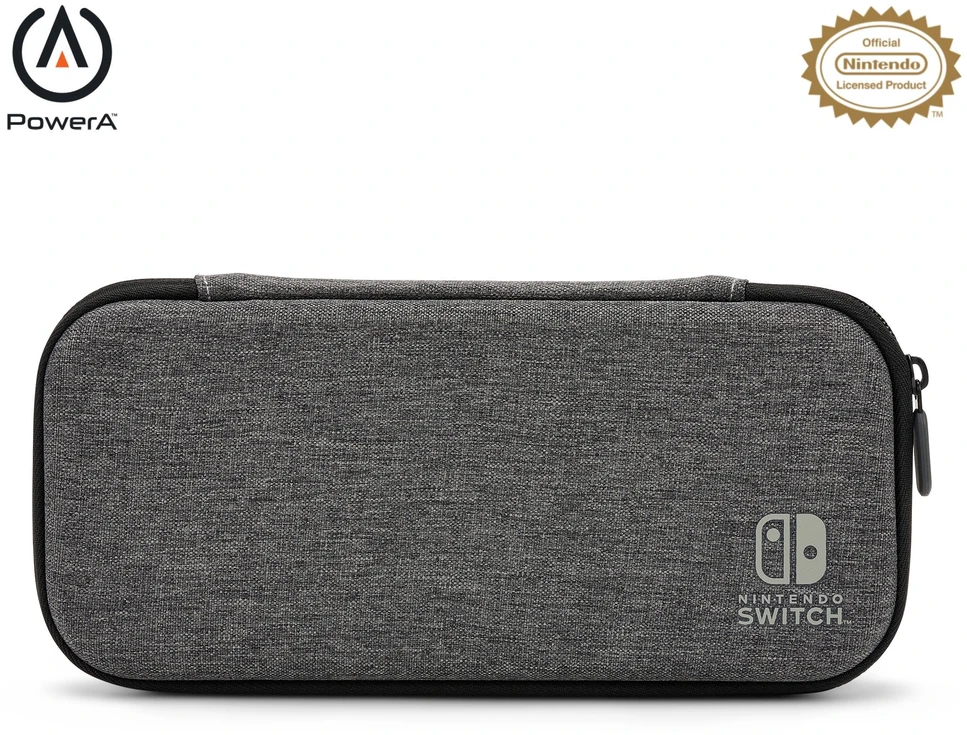Power A Maitinimas A PowerA Nintendo Switch dėklas - Charcoal