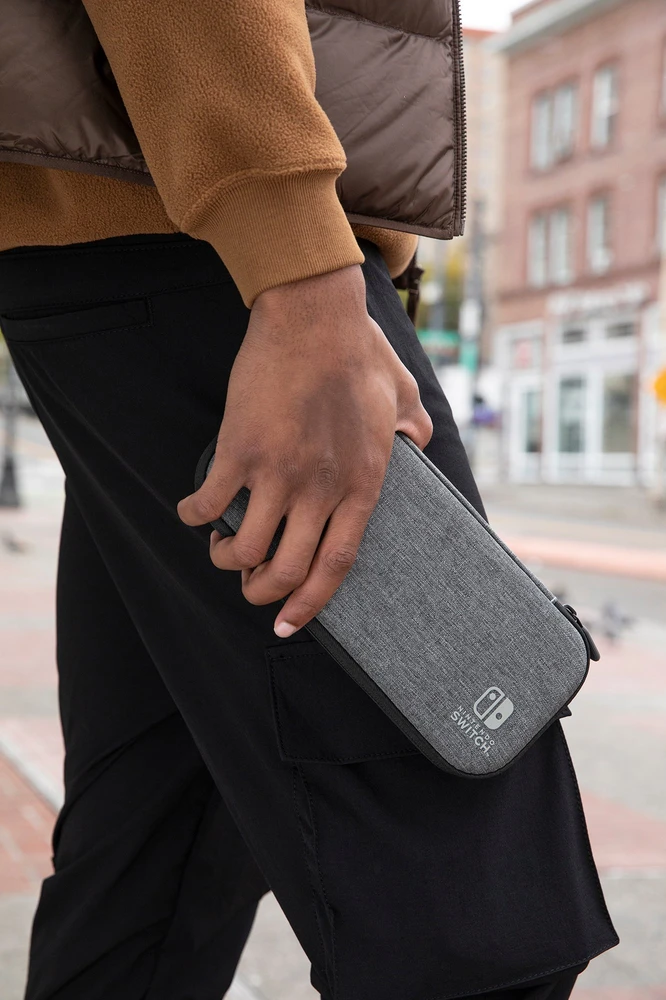 Power A Maitinimas A PowerA Nintendo Switch dėklas - Charcoal