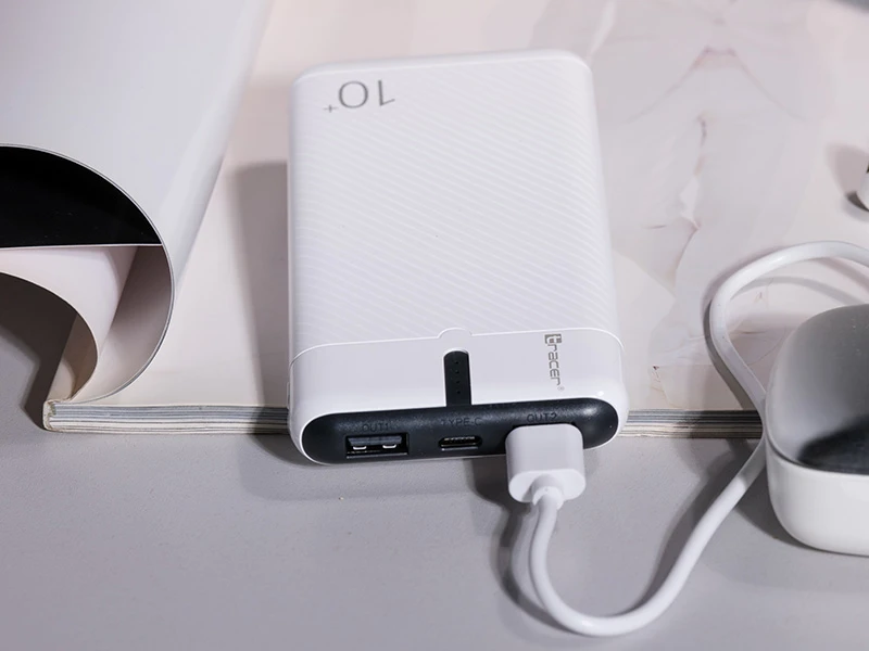Tracer EnerGo 10000mAh baltai-juodas