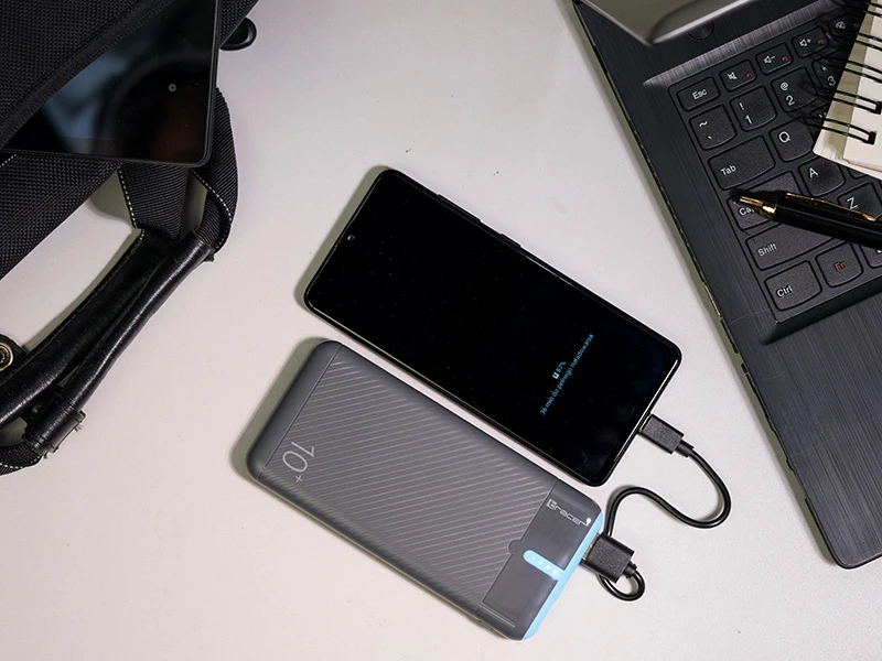 Tracer EnerGo 10000mAh pilka-mėlyna