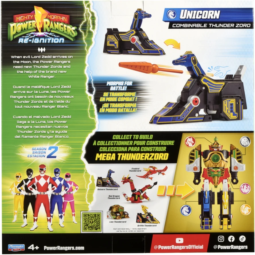 Power Rangers - Kombinuojamas „Thunderzord“ asortimentas (PWR68600CO)
