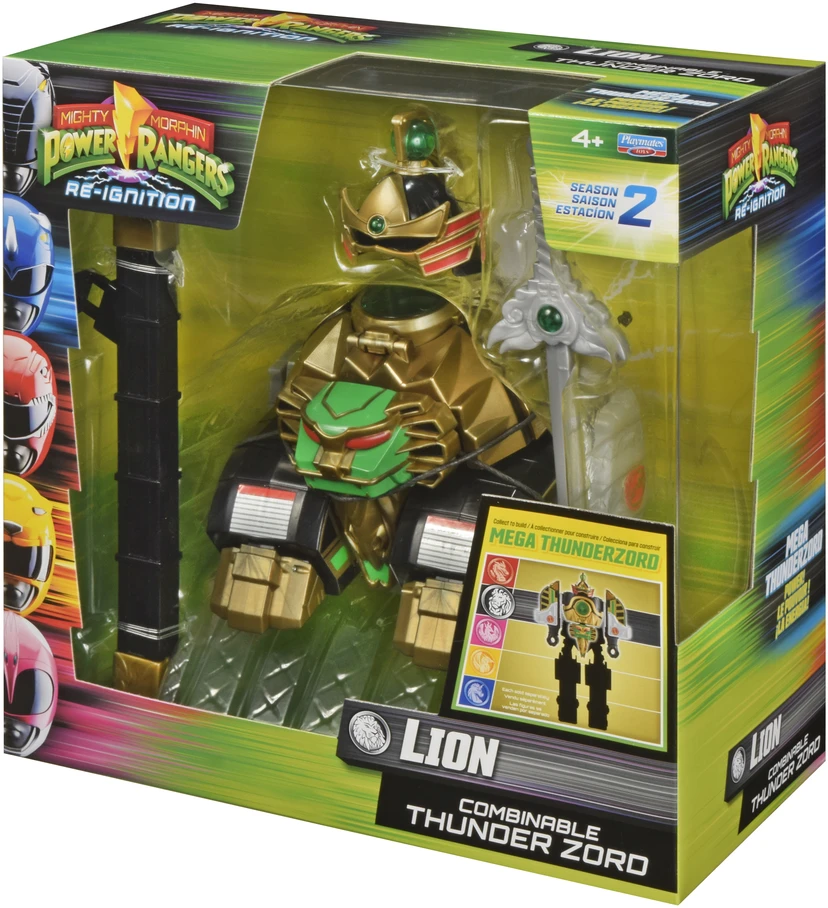 Power Rangers - Prabangus kombinuojamas „Thunderzord“ asorti (PWR68620CO)