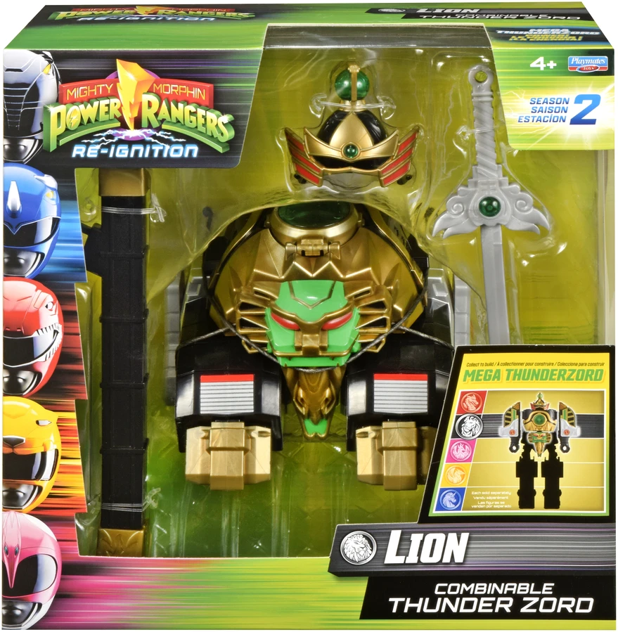 Power Rangers - Prabangus kombinuojamas „Thunderzord“ asorti (PWR68620CO)