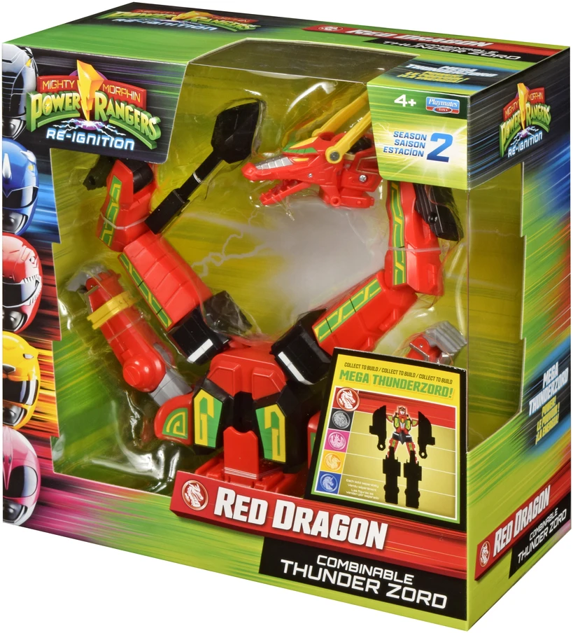 Power Rangers - Prabangus kombinuojamas „Thunderzord“ asorti (PWR68620CO)