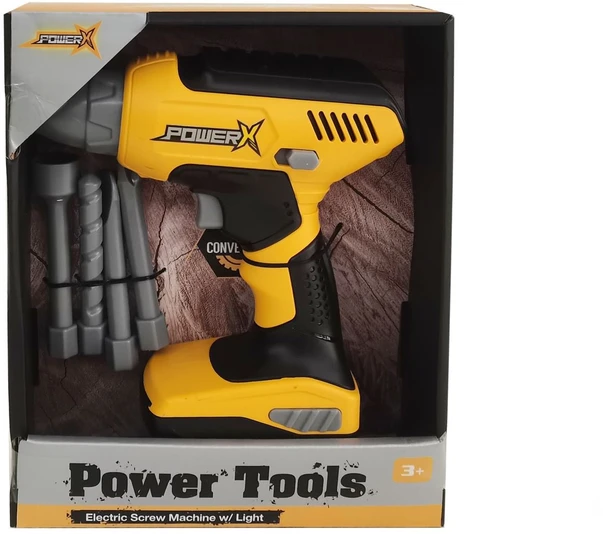 POWER X - Gręžtuvas su apšvietimu (20355)