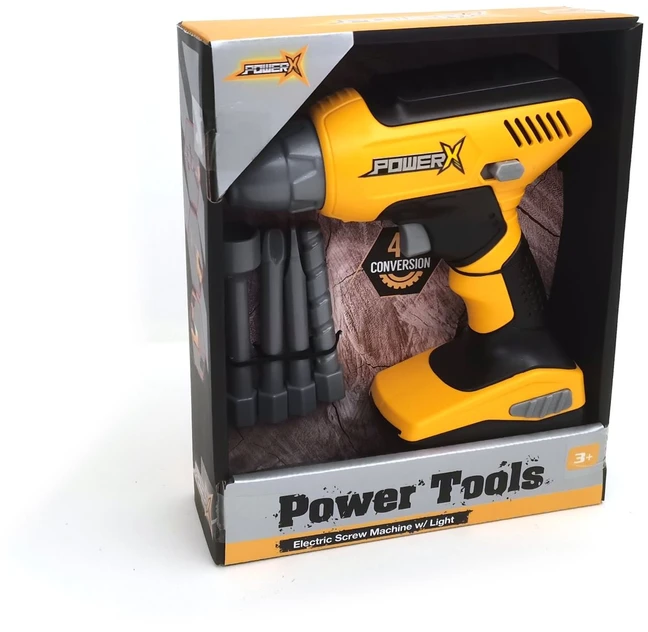 POWER X - Gręžtuvas su apšvietimu (20355)