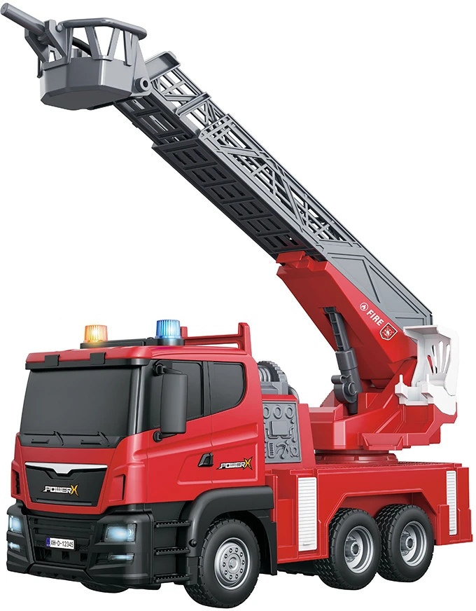 „Power X“ – nuotoliniu būdu valdomas gaisrinis automobilis su vandens purkštuvu (20459)
