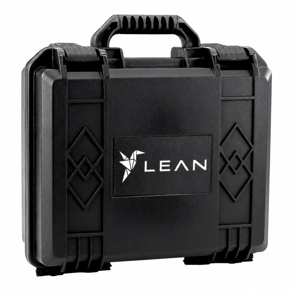Lean 4D lazerinis nivelyras su 16 linijų ir 2 baterijomis