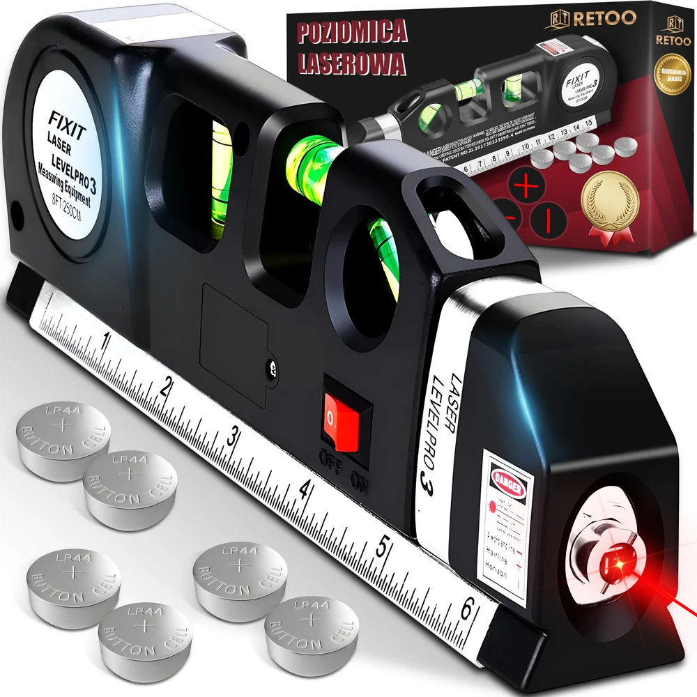 Poziomica Lazerinis gulsčiukas MeasurePro