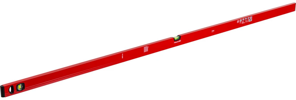 Poziomnica, Aliuminio gulsčiukas, 2 vnt., skersmuo 0,5 mm / 1 m, 200 cm, „Proline HD“