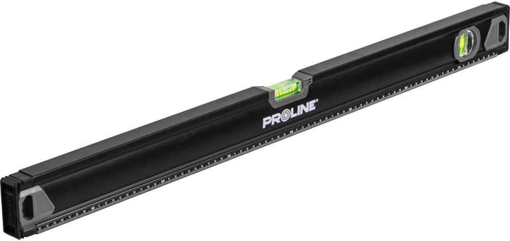 Poziomnica, Aukščiausios kokybės spiritinis gulsčiukas 2 lb frezai, 0,5 mm / 1 m, 2 % gylio, 80 cm, proline