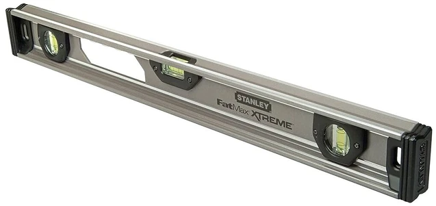 Stanley Poziomnica, „Fatmax Xtreme“ gulsčiukas su dėžine sija, 40 cm, 2 svarai, be rankenų, 0,5 mm/m