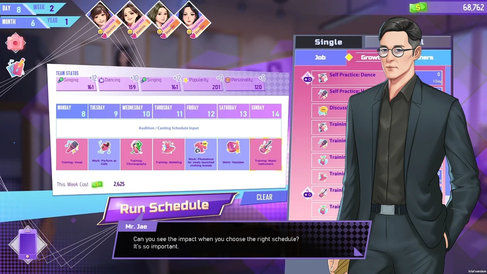 Pqube K-pop Idol Stories: Road to Debut