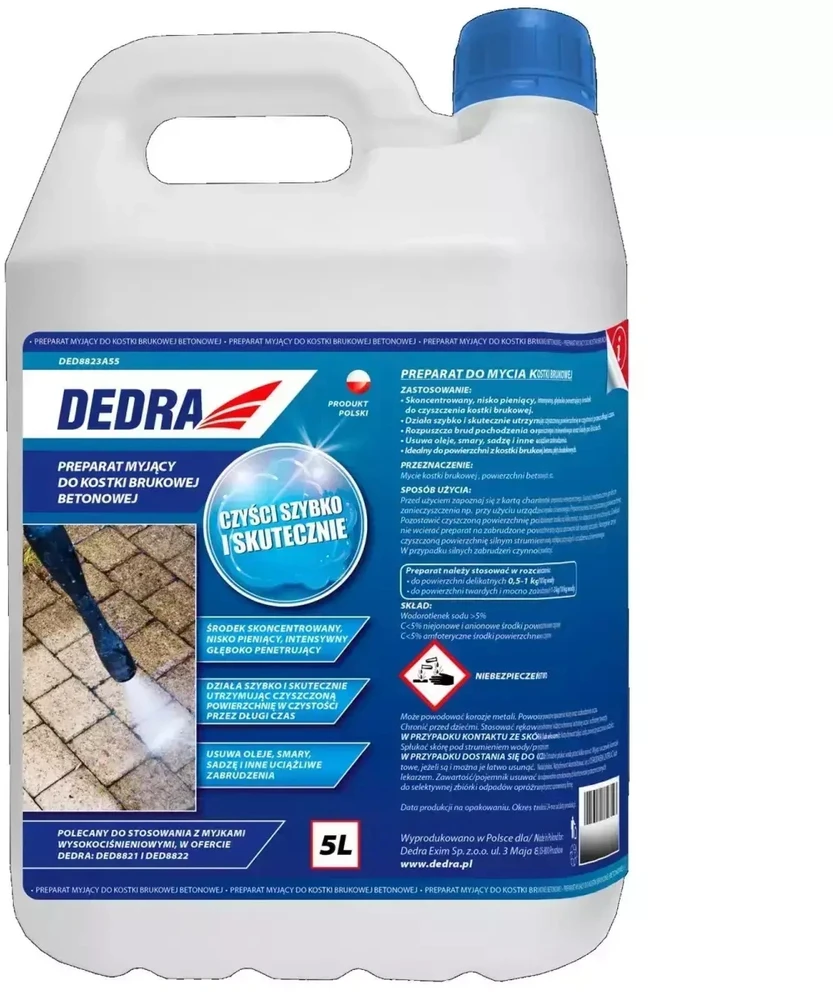 Dedra Ploviklis betoninems trinkelems 5L