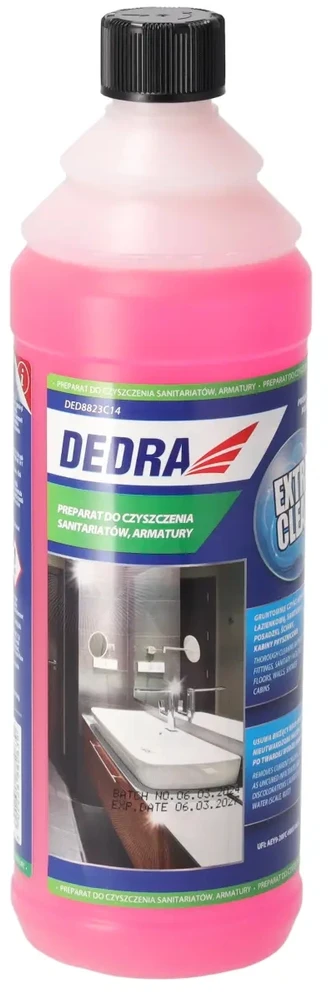 Dedra Preparat Sanitarinių įrenginių ir įrangos valymo priemonė, 1 l koncentrato