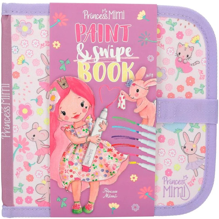 Princess Mimi - Piešimo ir braukimo knygelė - (0412102)