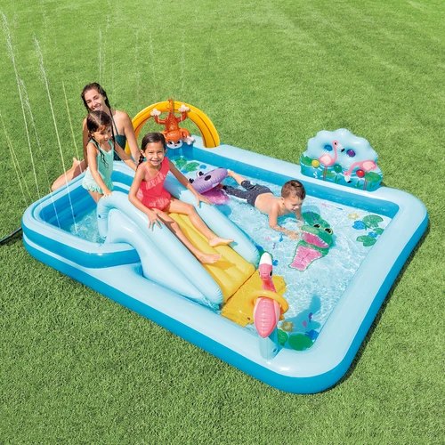 Pripučiamoji žaidimų aikštelė INTEX 57161NP, 257×216×84 cm