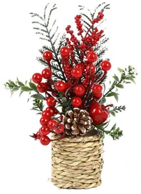 Pro Drzewko świąteczne dekorowane 25 cm