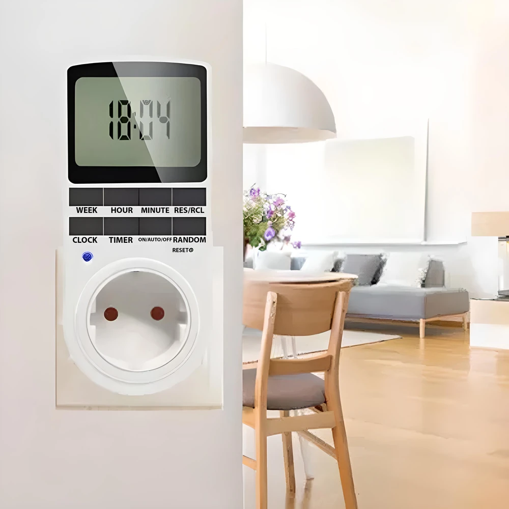 Retoo Programator Laikmačio jungiklis, įjungimas/išjungimas, LCD laikmatis -e245