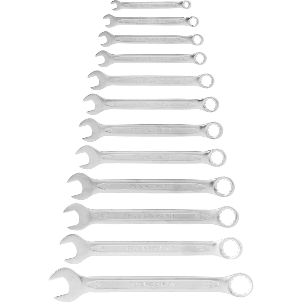 Proline dvikilpių veržliarakčių rinkinys 6-22mm 12 vnt. (35312)