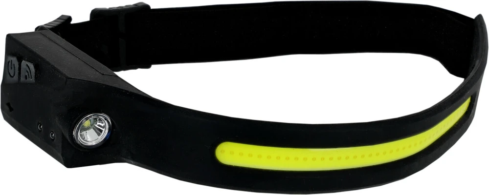 Latarka, Žibintuvėlis, Priekinis žibintas, USB-C, COB+XPE, 300 lm, judesio jutiklis, „Proline“