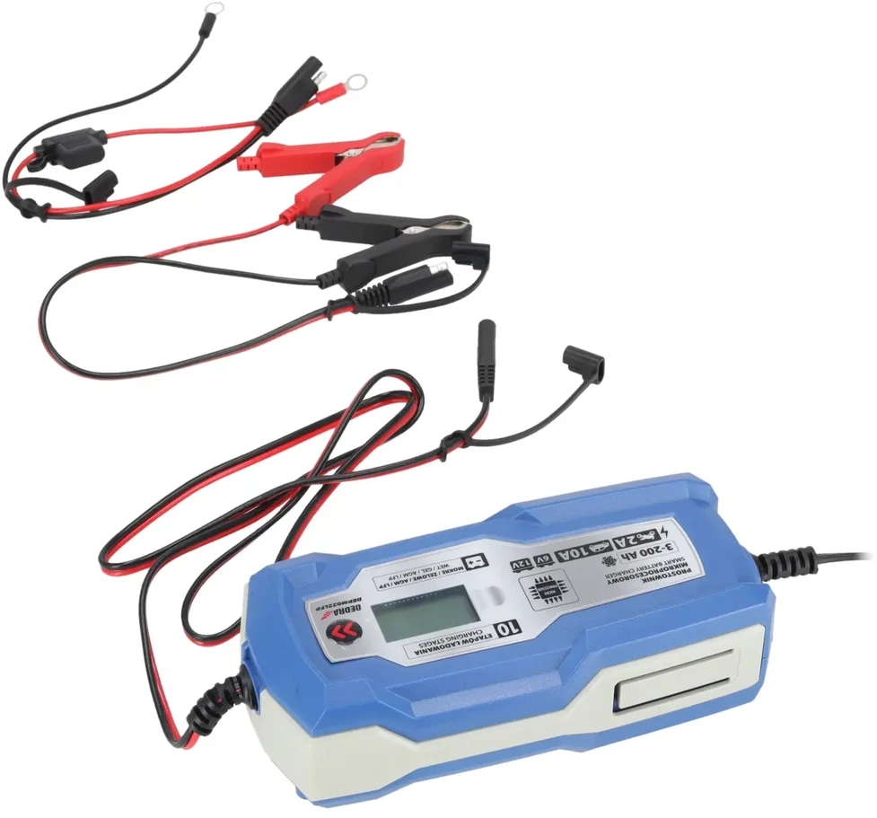 Dedra Mikroprocesorinis lygintuvas 10A6V12V 3200AhLCD LFP