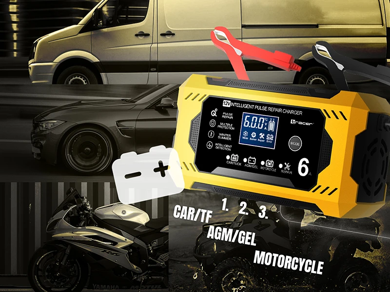 Prostownik, TRACER 12V 6A DT126 lygintuvas
