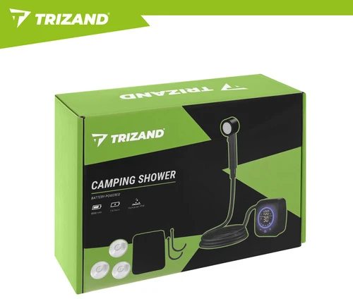 „Trizand“ 8000 mAh baterijos maitinamas kelioninis dušas