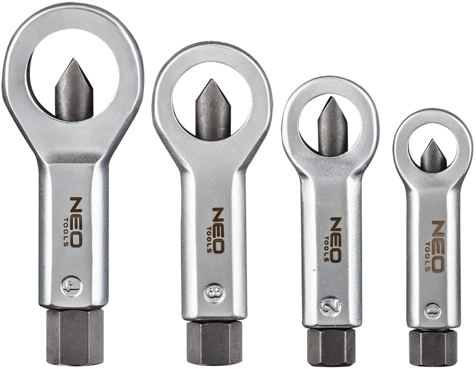Neo Tools Przecinaki Veržlių pjaustytuvai, 4 vnt. rinkinys